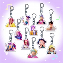 16 Styles 55mm K-Pop: Demon Hunters Cartoon Anime Acrylic Keychain