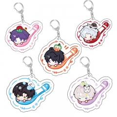 5 Styles 5cm Love and Deepspace Cartoon Anime Acrylic Keychain