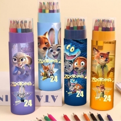 Zootopia Cartoon Stationery Anime Colour Pencil