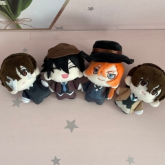 6 Styles 10cm Bungo Stray Dogs Cartoon Anime Plush Toy Pendant