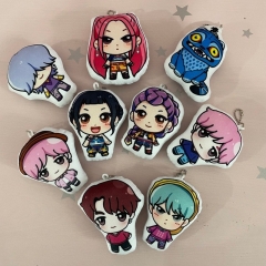 9 Styles K-Pop: Demon Hunters Cartoon Anime Plush Toy Pendant