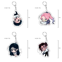 6 Styles 55mm AlienStage Cartoon Anime Acrylic Keychain