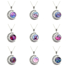 12 Styles K-Pop: Demon Hunters Cartoon Anime Alloy Necklace