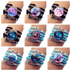 24 Styles K-Pop: Demon Hunters Cartoon Anime Bracelets