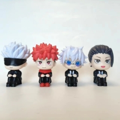 （Opp Bag）4 Styles 10CM Jujutsu Kaisen Cartoon PVC Anime Figures