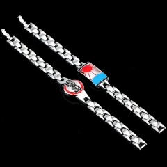 2 Styles Demon Slayer: Kimetsu no Yaiba Cartoon Anime Alloy Bracelets