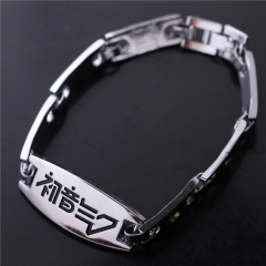 Hatsune Miku Cartoon Anime Alloy Bracelets