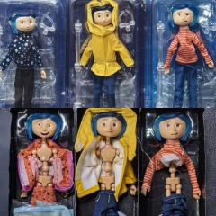 6 Styles NECA Coraline & the Secret Door Cartoon Anime PVC Figures