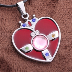 Pretty Soldier Sailor Moon Cartoon Anime Alloy Necklace