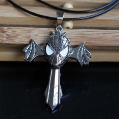 Spider-Man Cartoon Anime Alloy Necklace