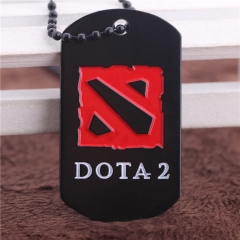 DOTA2 Cartoon Anime Alloy Necklace