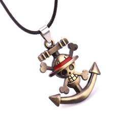 One Piece Cartoon Anime Alloy Necklace
