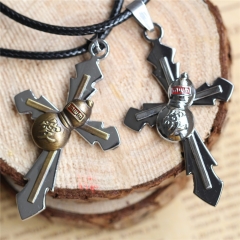 2 Styles Naruto Cartoon Anime Alloy Necklace