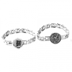 2 Styles Playerunknown's Battlegrounds Cartoon Anime Alloy Bracelets