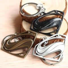 3 Styles Superman Batman Cartoon Anime Alloy Keychain