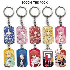 10 Styles Bocchi the Rock! Cartoon Anime Alloy Keychain