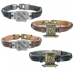 3 Styles Dota Cartoon Anime Alloy Bracelets