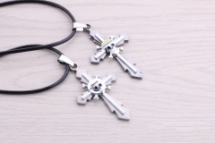 2 Styles One Piece Cartoon Anime Alloy Necklace