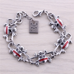One Piece Cartoon Anime Alloy Bracelets