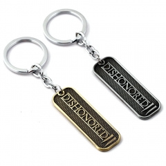耻辱2 Dishonored Ⅱ羞辱2合金饰品 钥匙扣挂件