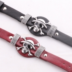 2 Styles One Piece Cartoon Anime Alloy Bracelets