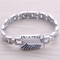 Attack on Titan/Shingeki No Kyojin Cartoon Anime Alloy Bracelet