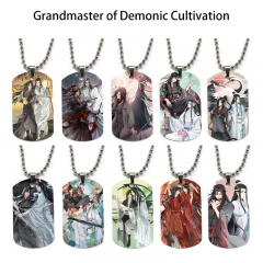 魔道祖师 动漫双面全彩印花军牌项链