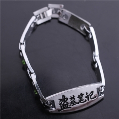 Tomb Notes Cartoon Anime Alloy Bracelet
