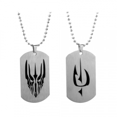 4 Styles The Lord of the Rings Cartoon Anime Alloy Keychain