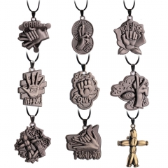 9 Styles Jujutsu Kaisen Cartoon Anime Alloy Necklace