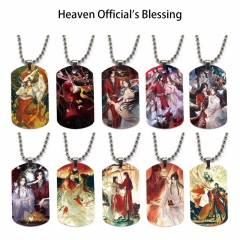 10 Styles Heaven Official's Blessing Cartoon Anime Alloy Necklace