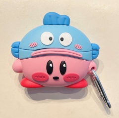 Kirby Cartoon Anime AirPods Pro 1 and 2 Protective Earphone Cover