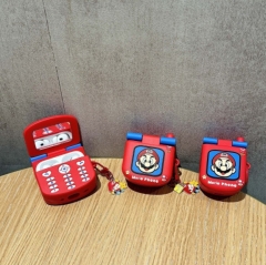 2 Styles Super Mario Bro Cartoon Anime AirPods Pro 1 and 2 Protective Earphone Cover