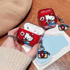 Hello Kitty Cartoon Anime AirPods Pro 1 and 2 Protective Earphone Cover