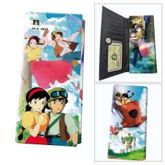 Castle in the Sky Cartoon Purse Anime Shorts Wallet
