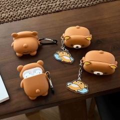 4 Styles Rilakkuma Cartoon Anime AirPods Pro 1 and 2 Protective Earphone Cover