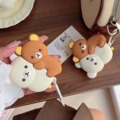 Rilakkuma Cartoon Anime AirPods Pro 1 and 2 Protective Earphone Cover