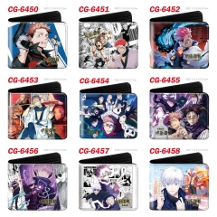 10 Styles Jujutsu Kaisen Cartoon Purse Anime Shorts Wallet