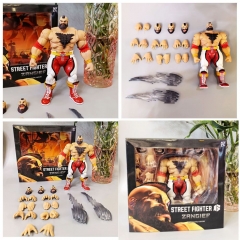 21.5cm Street Fighter ZANGIEF Cartoon Anime PVC Figure Toy