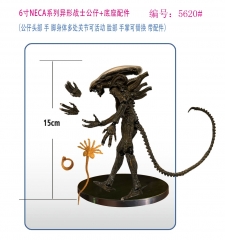6寸NECA系列异形战士公仔+底座配件