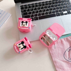 Mickey Minnie Mouse Cartoon Anime AirPods Pro 1 and 2 Protective Earphone Cover