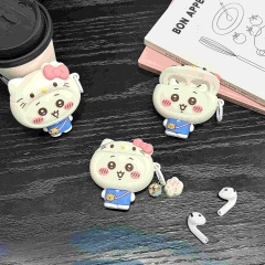 2 Styles Chiikawa Hello Kitty Cartoon Anime AirPods Pro 1 and 2 Protective Earphone Cover