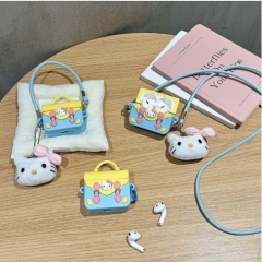 4 Styles Hello Kitty Cartoon Anime AirPods Pro 1 and 2 Protective Earphone Cover
