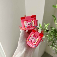 Kirby Cartoon Anime AirPods Pro 1 and 2 Protective Earphone Cover