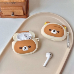 Rilakkuma Cartoon Anime AirPods Pro 1 and 2 Protective Earphone Cover