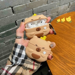 Capybara Cartoon Anime AirPods Pro 1 and 2 Protective Earphone Cover