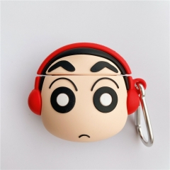 Crayon Shin-chan Cartoon Anime AirPods Pro 1 and 2 Protective Earphone Cover