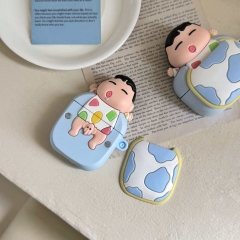 Crayon Shin-chan Cartoon Anime AirPods Pro 1 and 2 Protective Earphone Cover