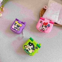 3 Styles The Powerpuff Girls My Melody Cartoon Anime AirPods Pro 1 and 2 Protective Earphone Cover