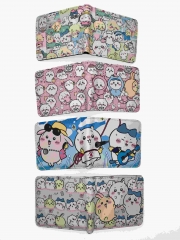 4 Styles Chiikawa Cartoon Purse Short Anime Wallet